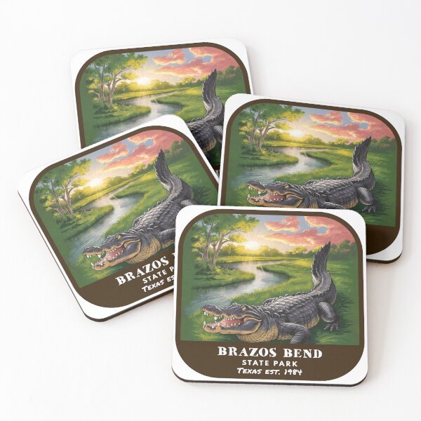 Item preview, Vintage Brazos Bend State Park (Texas State Park) designed and sold by RabbitK.