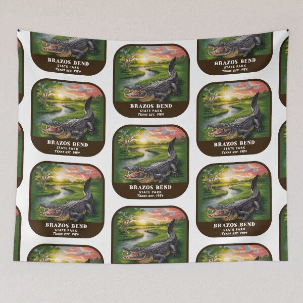 Item preview, Vintage Brazos Bend State Park (Texas State Park) designed and sold by RabbitK.