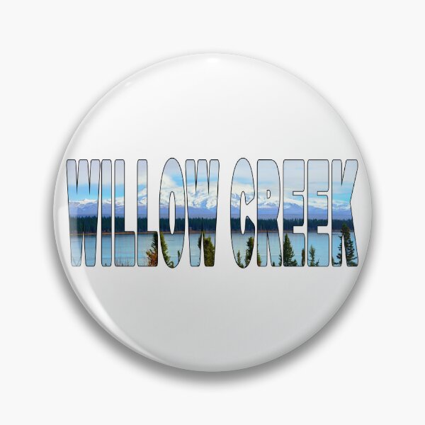 Item preview, WILLOW CREEK - Alaska USA Beautiful Day at Mt Zanetti designed and sold by Adam Gormley.