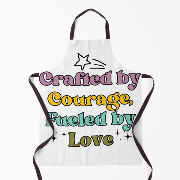 Item preview, Crafted by courage fueled by love designed and sold by Nikki Krishna.
