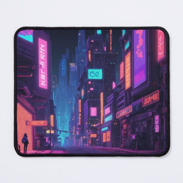 Item preview, Cyberpunk Pixel Art City Street designed and sold by papi1998.