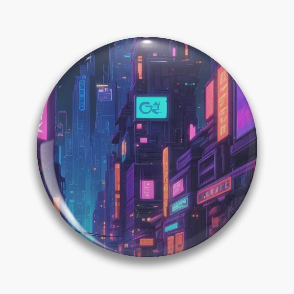 Item preview, Cyberpunk Pixel Art City Street designed and sold by papi1998.
