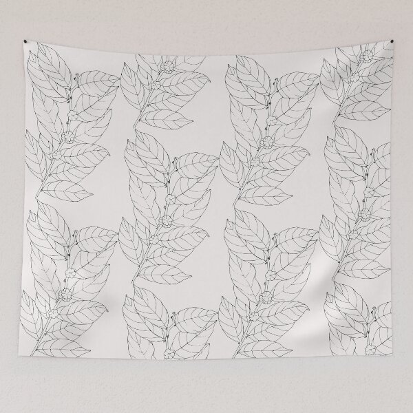 Item preview, Vietnam Wild Flower Line Art 12 designed and sold by tuyetstudio.