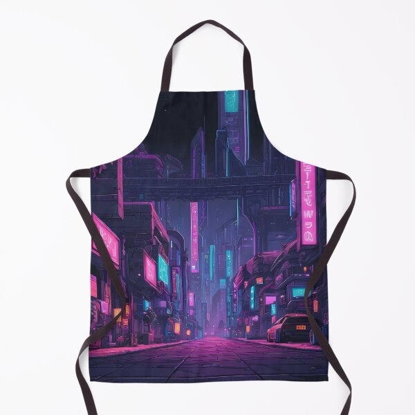 Item preview, Cyberpunk Pixel Art City Street designed and sold by papi1998.