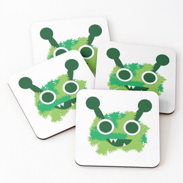 Item preview, Funky Monster Vibes – Rugged Green Face designed and sold by saan-creatives.