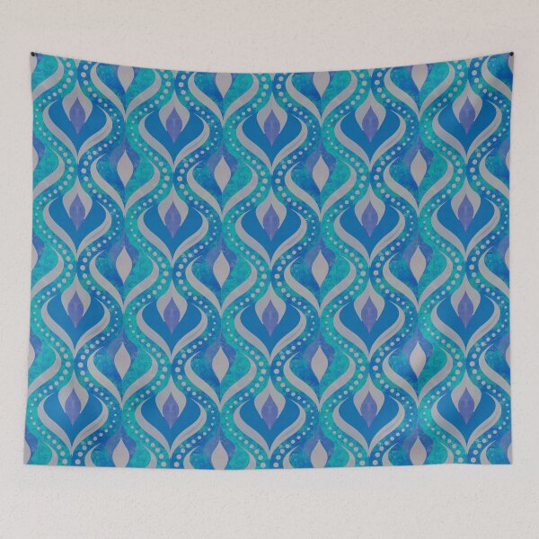 Item preview, Eaton Reverie - Bondi Blue designed and sold by Carina Parry Studios.