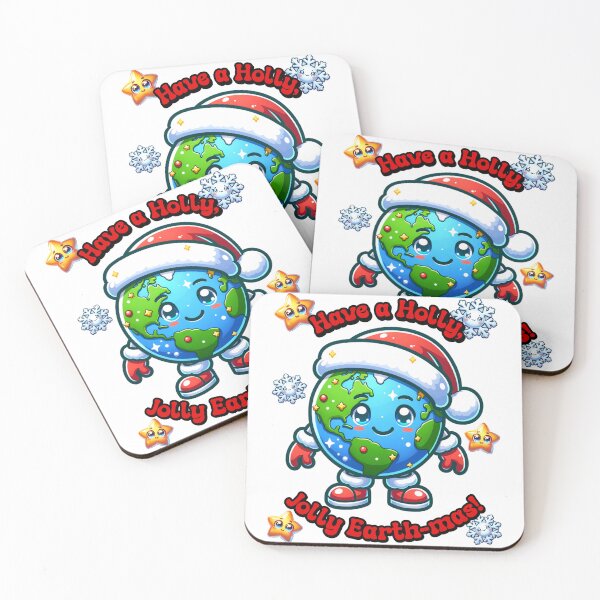 Item preview, Have a Holly, Jolly Earth-mas! designed and sold by InkdGraphix.