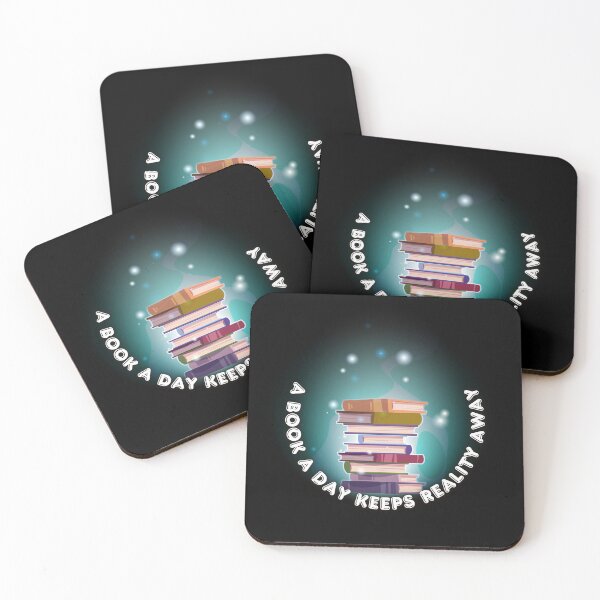 Item preview, A Book A Day Keeps Reality Away designed and sold by CraftedShip1.