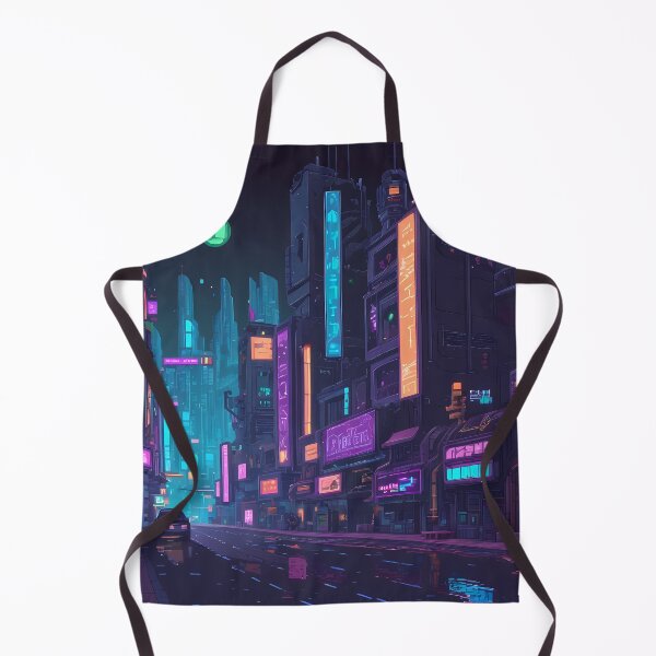 Item preview, Cyberpunk Pixel Art City Street designed and sold by papi1998.