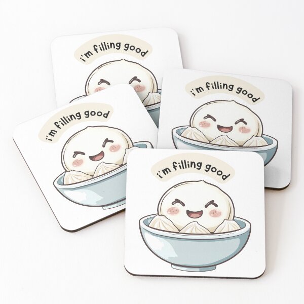 Item preview, when dumplings fills goood - Gobble Gala designed and sold by Kids GobbleGala.