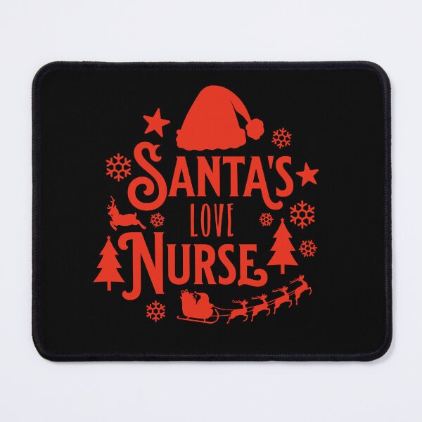 Item preview, Santa's Love Nurse , Merry Christmas Love Nuse. designed and sold by No11DigitalArt.