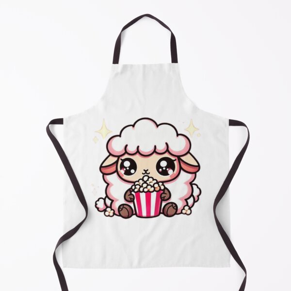 Item preview, sheep eating popcorn designed and sold by Eternalski.