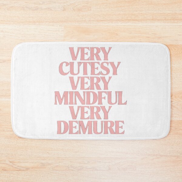 Item preview, Very demure very miondful, very cutsy, aesthetic design4 designed and sold by Dominika Farkašová.