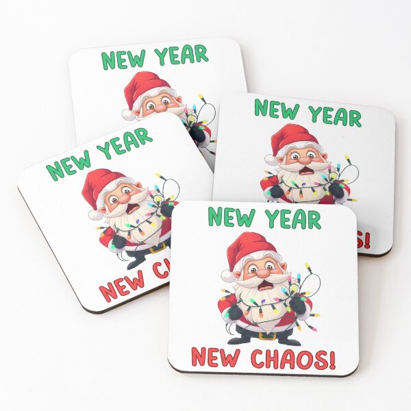 Item preview, New Year, New Chaos Funny Holiday Art designed and sold by Lamarcy.