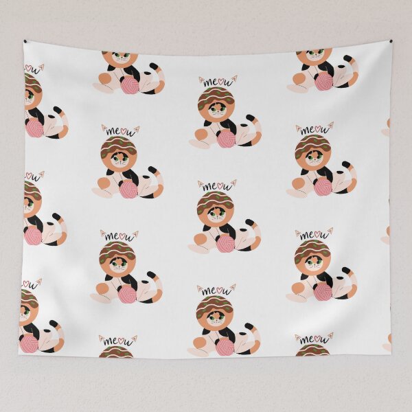 Item preview, Kitten Cartoon Photos designed and sold by Playful Strokes pom@pom.