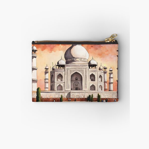 Item preview, Taj Mahal: Watercolor Sunset in Agra, India designed and sold by LSVart.