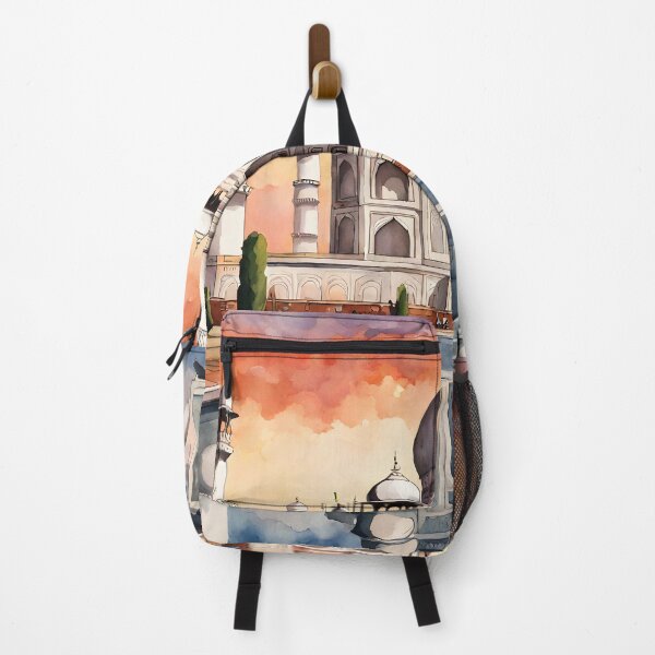 Item preview, Taj Mahal: Watercolor Sunset in Agra, India designed and sold by LSVart.