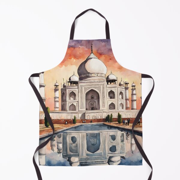 Item preview, Taj Mahal: Watercolor Sunset in Agra, India designed and sold by LSVart.