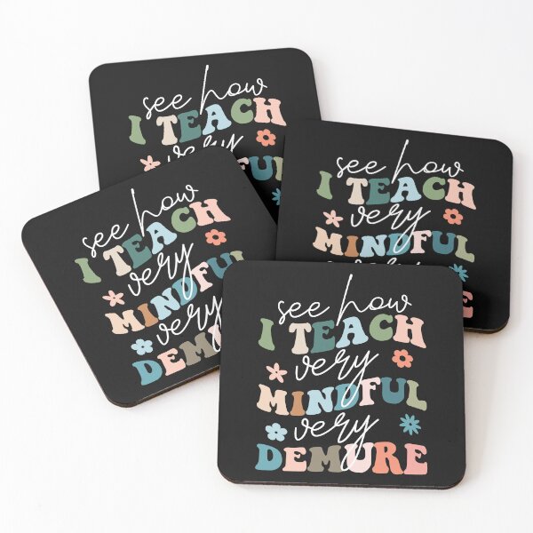 Item preview, See how i teach Very demure, very mindful designed and sold by Dominika Farkašová.