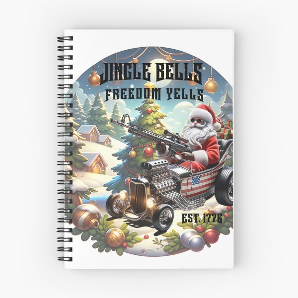 Aperçu de l'œuvre Jingle Bells, Freedom Yells - Est. 1776 créée et vendue par InkdGraphix.