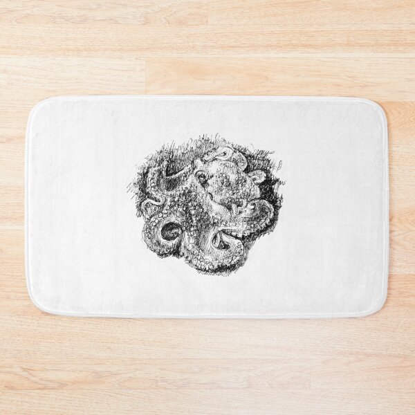 Item preview, Octopus ink drawing designed and sold by GothicByNature.