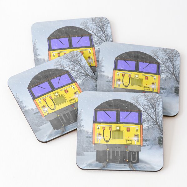 Item preview, Class 56 locomotive Christmas design  designed and sold by TrainFanatic.