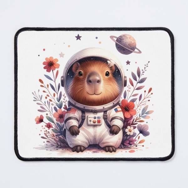 Item preview, Astronaut Capybara in spacesuit designed and sold by Dominika Farkašová.
