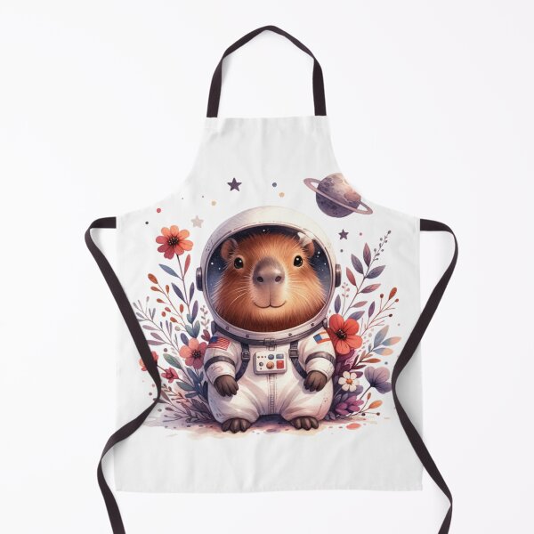 Item preview, Astronaut Capybara in spacesuit designed and sold by Dominika Farkašová.