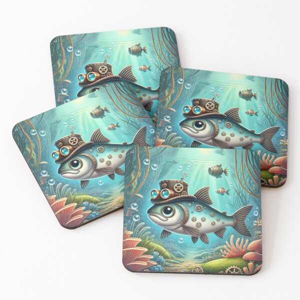Item preview, Steampunk Kokanee Salmon designed and sold by Sillytoe.