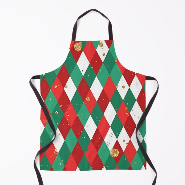 Item preview, Christmas Themed Red Green with Golden Glitter Pattern designed and sold by Vicky021.