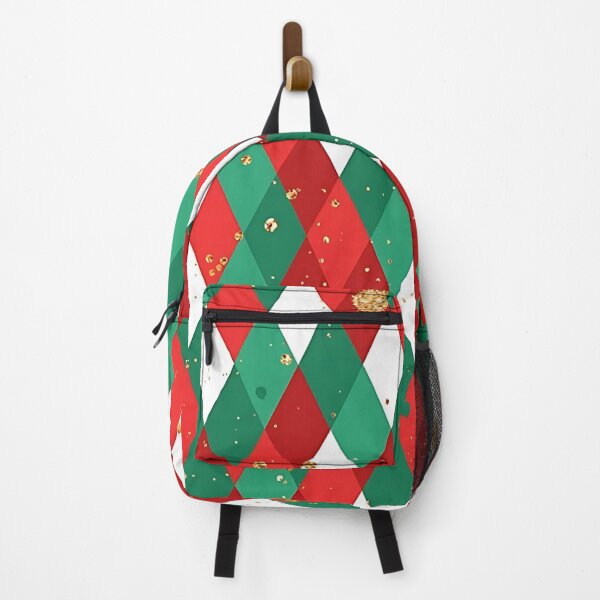 Item preview, Christmas Themed Red Green with Golden Glitter Pattern designed and sold by Vicky021.