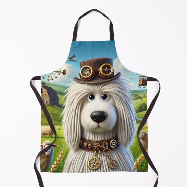 Item preview, Steampunk Komondor designed and sold by Sillytoe.