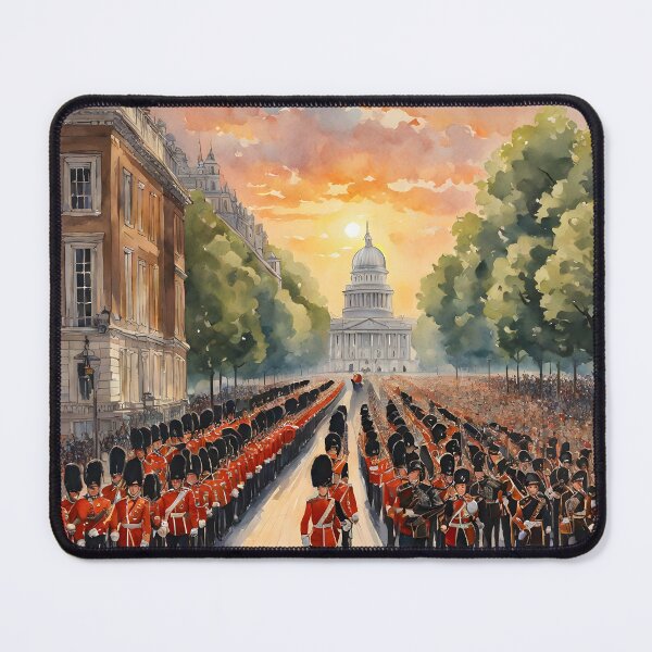 Item preview, Trooping of the Colour: Watercolor in London designed and sold by LSVart.