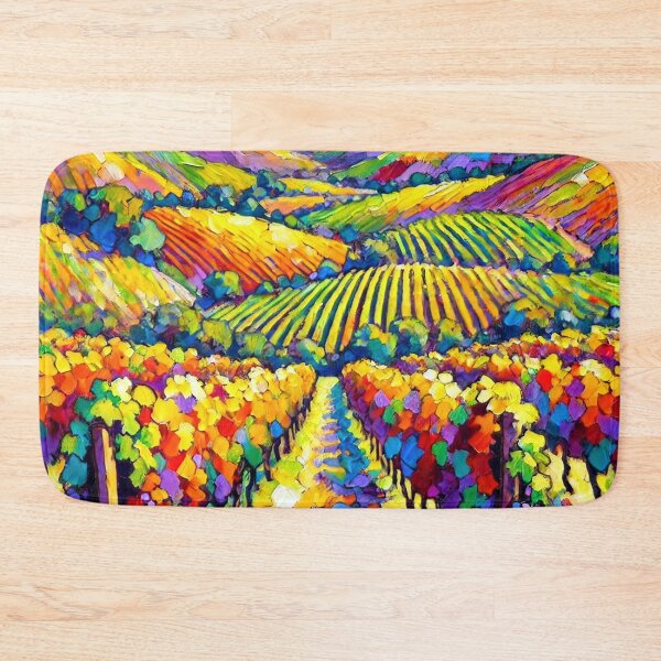 Item preview, Vibrant Vineyard Landscape designed and sold by ChrisButler.