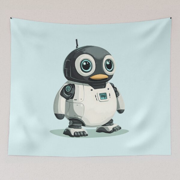 Item preview, penguin robot designed and sold by DerSenat.
