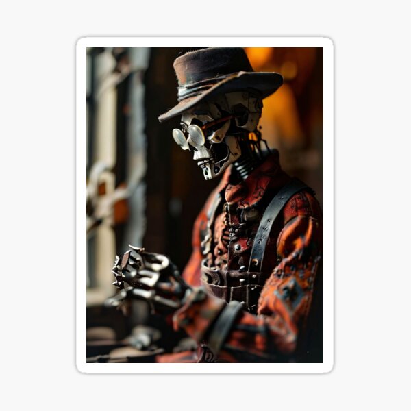 Item preview, metal doll with hat and jacket designed and sold by Mianku.