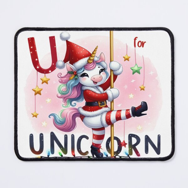 Item preview, U Is For Unicorn designed and sold by devonclemon.