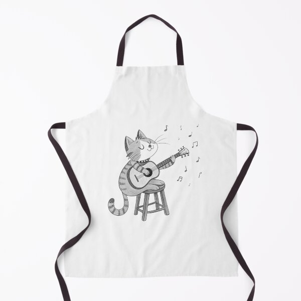 Item preview, Feline Musician, Cat Strummin', Pawsitively Purrfect Tunes, Guitar Cat, Rockin' Kitty designed and sold by TolgaSal.