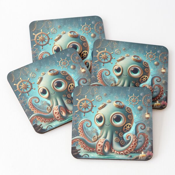 Item preview, Steampunk Kraken designed and sold by Sillytoe.