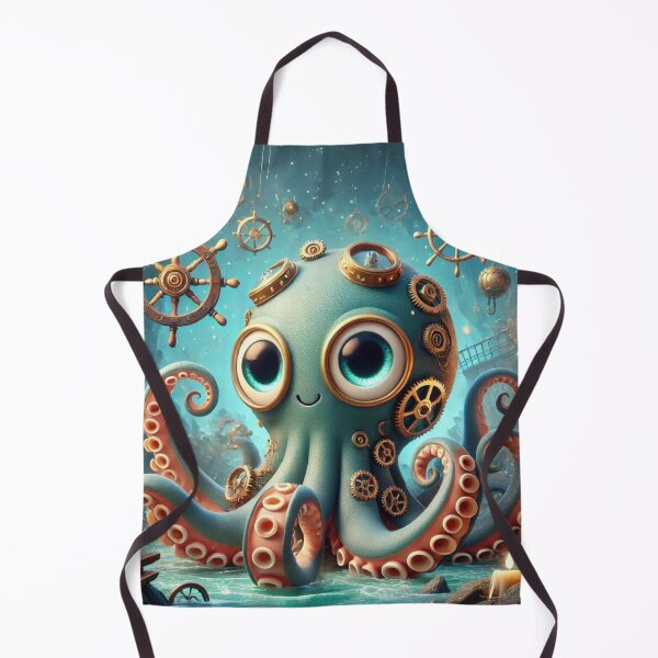 Item preview, Steampunk Kraken designed and sold by Sillytoe.