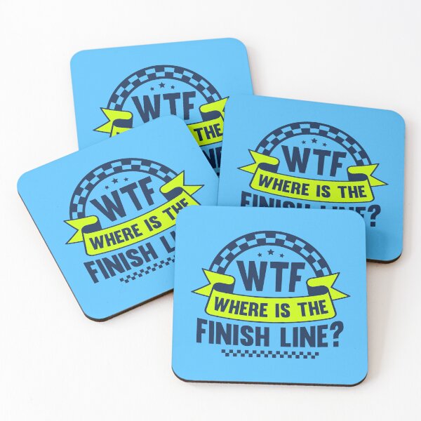 Item preview, WTF Where is The Finish Line designed and sold by ChemicalXShop.