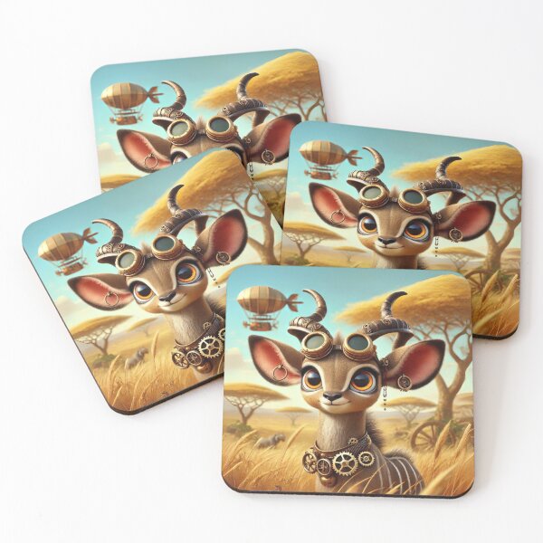 Item preview, Steampunk Kudu designed and sold by Sillytoe.