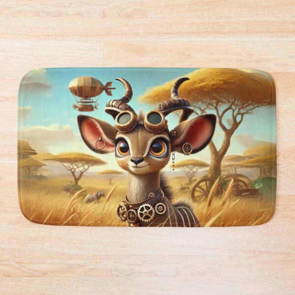Item preview, Steampunk Kudu designed and sold by Sillytoe.
