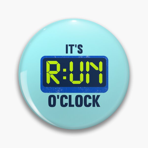 Item preview, It's RUN O'Clock designed and sold by ChemicalXShop.
