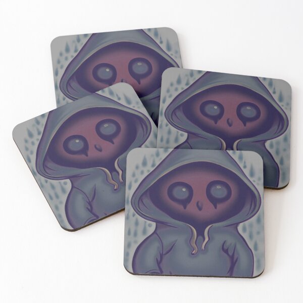 Item preview, Cute Alien creature graphic in the rain designed and sold by ArtDesign-ZA.