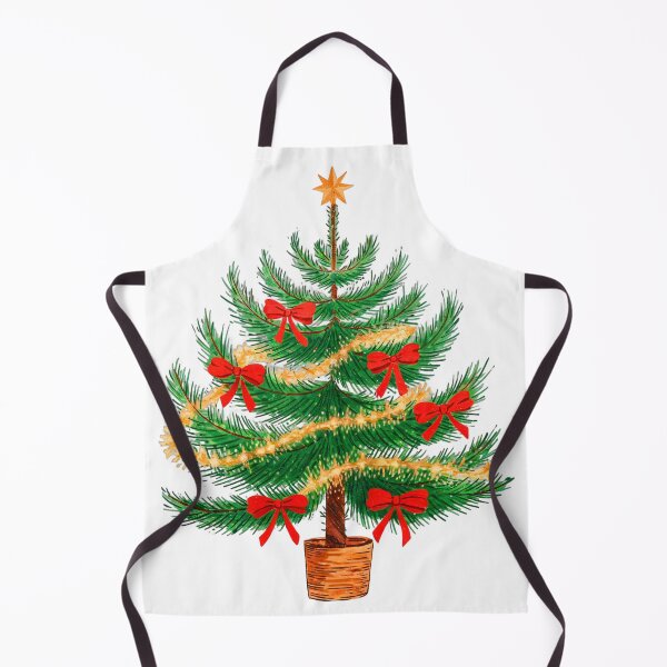Item preview, A Christmas tree with red ribbons designed and sold by OneLastWish.