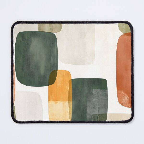 Item preview, Earthy Abstract Organic Shapes. Cozy Minimalist Art designed and sold by Soul-Sparks.
