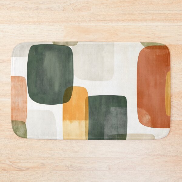 Item preview, Earthy Abstract Organic Shapes. Cozy Minimalist Art designed and sold by Soul-Sparks.
