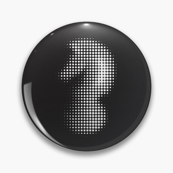 Item preview, Chess White Knight Halftone Effect designed and sold by trepiu.