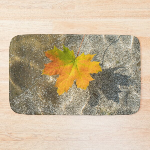 Item preview, Multicolored Maple Leaf Floating in Clear Water designed and sold by Georgia Mizuleva.